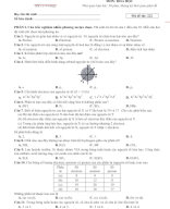 Lớp 10. Đề thi cuối kì 1 (đề số 2) - FORM MỚI.docx