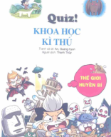 Ebook Quiz! Khoa học kỳ thú- Thế giới huyền bí - Do, Gi-seong.pdf