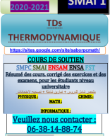 + TD THERMODYNAMIQUE SMAI FSM-MEKNES 20-21.pdf