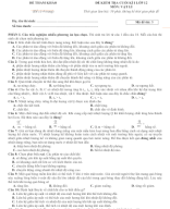 ĐỀ 3 - Kiểm tra cuối Học kì 1 - Vật Lí 12 - Form 2025 (Dùng chung 3 sách)- fix.docx