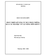 3421.PHÁT TRIỂN KĨ NĂNG TƯ DUY PHẢN BIỆN  THÔNG QUA CÁC BÀI HỌC VỀ VẬT SỐNG.pdf