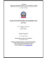 LB-603 Code of Civil Procedure & Limitation Act.pdf