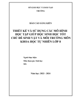 3414.SKKN - MÔ HÌNH HỌC TẬP - KHTN 8 - CHỦ ĐỀ HỆ SINH VẬT VÀ MÔI TRƯỜNG.pdf