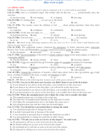 20 câu ôn phần Tiếng Anh - Đánh giá năng lực ĐHQG TPHCM - Phần 16 (Bản word có giải).doc