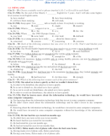 20 câu ôn phần Tiếng Anh - Đánh giá năng lực ĐHQG TPHCM - Phần 18 (Bản word có giải).doc