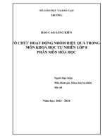 3008.TỔ CHỨC HOẠT ĐỘNG NHÓM HIỆU QUẢ TRONG MÔN KHTN 8 - PHÂN MÔN HÓA HỌC.pdf