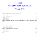 Tài liệu bồi dưỡng học sinh giỏi - Chuyên đề 21 - Hàm ẩn.docx