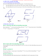 Chuyên đề 13_Hai mặt phẳng song song_Đề bài.docx
